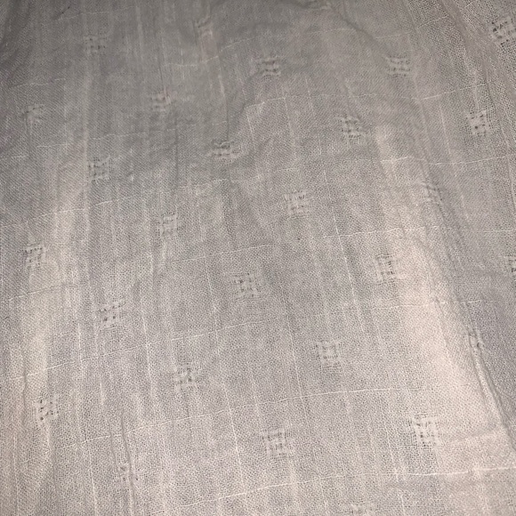 Madewell Cream Ruffle Strap Tank Top Embroidered Strap
Swing Top - Picture 7 of 14